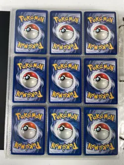 Pokemon Card Collection VTG Binder Holo Rare Shadowless WoTC Vaporeon Pikachu - Image 4