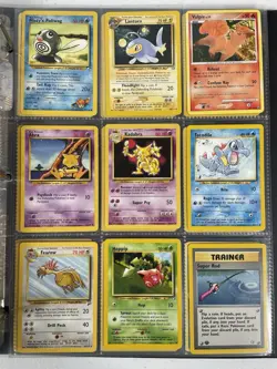 Pokemon Card Collection VTG Binder Holo Rare Stamped WoTC Blaziken Latias Pika - Image 4