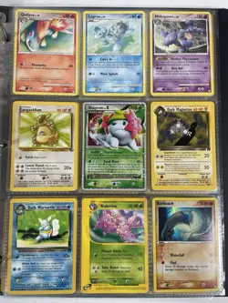 Pokemon Card Collection VTG Binder Holo Rare Stamped WoTC Shamin LV X Holon - Image 1