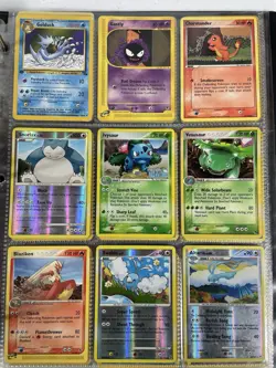 Pokemon Card Collection VTG Binder Holo Rare 1st Stamped WoTC Ivysaur Venusaur - Image 1