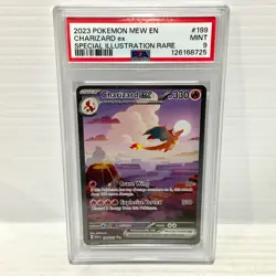 Charizard EX 199/165 - SV 151 - Graded Pokemon Card - PSA 9 - Image 1