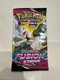 Pokemon TCG Fusion Strike Booster Pack - 10 Cards 820650809163 - Image 1