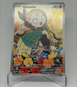 Meloetta MEP 026 Promo Holo Illustration Rare Pokemon TCG Card NM - Image 3