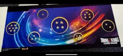 Dragonball Super Fusion World Card Game 6ft Table Mat Promo Desk PC Keyboard Mat - Image 1