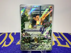 Pokemon TCG Charmander 044 SV Scarlet & Violet Promo Holo Card NM Condition - Image 1