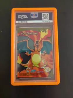 2000 Pokemon Topps TV Animation Clear Cards Charizard PSA 9 #PC3 - Image 2