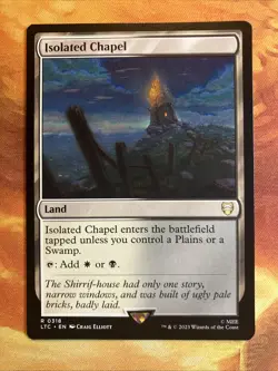 MTG Isolated Chapel Commander: The Lord of the Rings: Tales of Middle-earth - Image 1