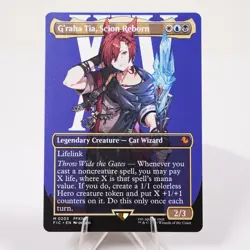 G'raha Tia, Scion Reborn Borderless 203 Regular FIC MTG NM See Video - Image 1