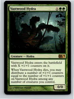 Magic the Gathering Vastwood Hydra Core Set M14 2014 MTG Free Shipping! - Image 1