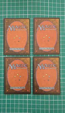 Magic The Gathering (MTG) - The Dark - 4X Scavenger Folk LP (Green) (Forest) - Image 2