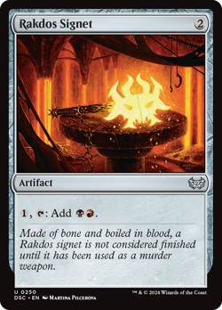 Rakdos Signet [Duskmourn: House of Horror Commander] Magic MTG - Image 1