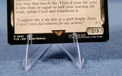MTG Cecil, Dark Knight Final Fantasy Regular #0091 - Image 2