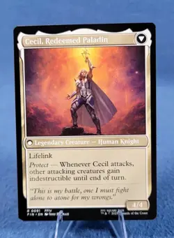 MTG Cecil, Dark Knight Final Fantasy Regular #0091 - Image 3