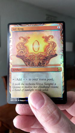 Mtg - Sol Ring - Foil Kaladesh Inventions - Legacy - Restricted - WATCH VIDEO! - Image 2