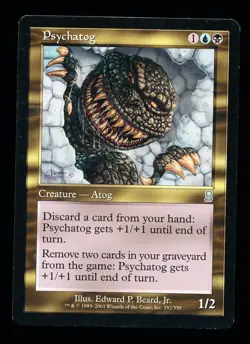 * * 1x Psychatog x1 * * Odyssey MTG VLP Very Lightly Played - Image 1