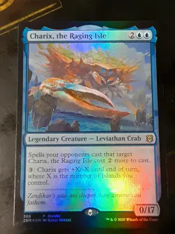 Charix the Raging Isle Promo FOIL , Zendikar Rising , NM , MTG, FREE SHIPPING - Image 1