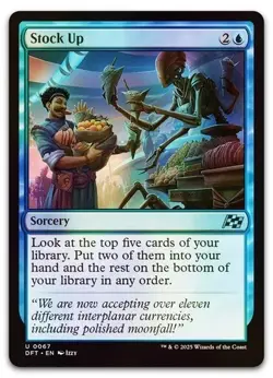 Stock Up #67 (Foil) (NM) Aetherdrift DFT Magic MTG - Image 1