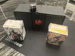 Magic: The Gathering: Game Knights Custom UltraPro Deck Box And Accessories - Image 1