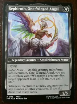 Sephiroth, Fabled SOLDIER (Non-Foil) - Final Fantasy MTG - 0115 - Image 2