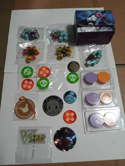 Pokemon Dice. Markers, Christmas Ornament and Storage Box - Image 1