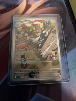 Archaludon 2024 Pokemon Stellar Crown 155/142 Illustration Rare NM/M - Image 1