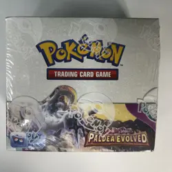 Pokemon TCG Scarlet and Violet Paldea Evolved Factory Sealed Booster Box SV02 - Image 1