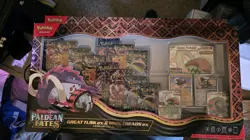 Pokemon TCG Paldean Fates Great Tusk Iron Treads ex premium collection SHIPS NOW - Image 1