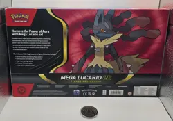 Pokemon TCG Mega Lucario ex Premium Figure Collection Box Factory Sealed NEW - Image 2