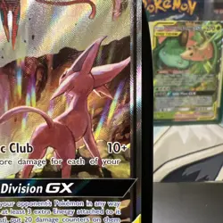 Pokemon TCG Espeon & Deoxys GX Ultra Rare Tag Team SM240 Holo Promo - Image 5