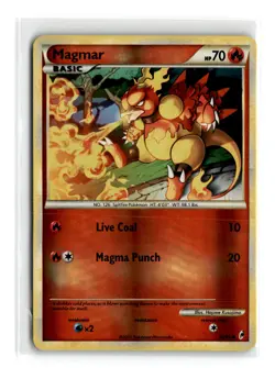 Pokemon tcg Call of Legends #62/95 Magmar Common - Image 1