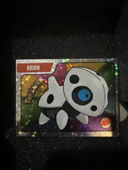 2024 BOX POKEMON Last Evolutions Limited Edition Sticker #151 Aron - Image 1