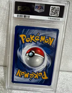 2000 Pokemon GYM HEROES 1st edition BROCK'S GEODUDE #38 PSA 9-MINT - Image 2