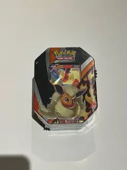 Pokemon - Eevee Evolutions "Flareon V Tin" Sealed - Image 1