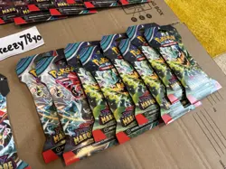 Pokemon TCG Twilight Masquerade Sleeved Booster Packs Lot Of 35 - Image 4