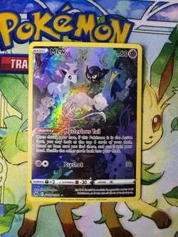 Pokemon TCG: Mew Ultra Rare Holo Crown Zenith: Galarian Gallery GG10/GG70 NM - Image 4