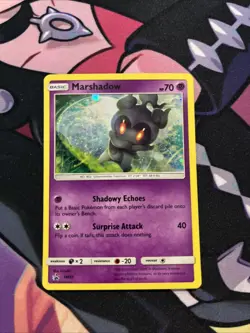 Marshadow #SM93 Holo 2018 Pokemon Black Star Promo LP - Image 1