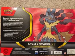 Pokemon TCG Mega Lucario ex Premium Figure Collection Box Factory Sealed - Image 2