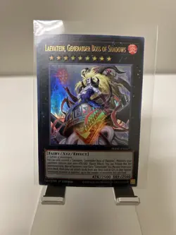 Yugioh - Laevatein, Generaider Boss of Shadows Ultra Rare PHHY-EN047, NM, 1st Ed - Image 1