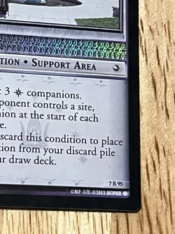 Awesome Lord Of The Rings LOTR TCG Card Gondor Still Stands Foil 7R95 Exe/NM - Image 4