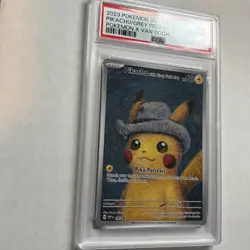 PSA 10 Van Gogh Pikachu with Grey Felt Hat SVP EN 085 Black Star Pokemon Card - Image 2