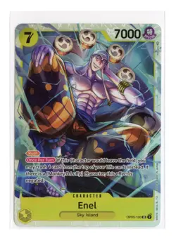 Enel OP05-100 SR One Piece Awakening of the New Era Card - Image 1
