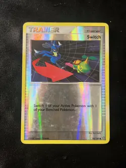 Switch 93/100 Stormfront Reverse Holo LP/MP Condition Pokemon Card Trainer Card - Image 1