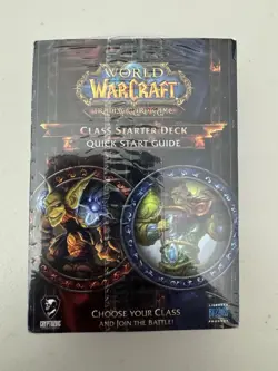 World of Warcraft TCG 2011 Class Starter Deck Horde Rogue No Box Sealed Cards - Image 2