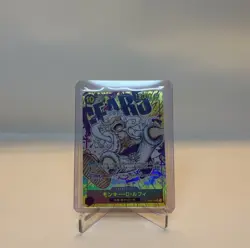 Monkey D Luffy OP05-119 Parallel (Secret) Awakening of New Era ONE PIECE Card NM - Image 1