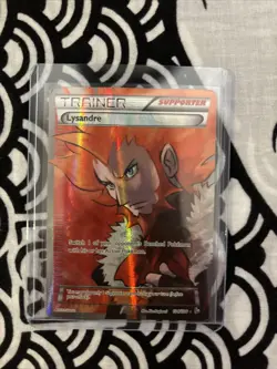 Lysandre #104 Full Art Rare | Pokemon Flashfire Card MP - Image 3