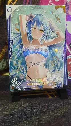 Goddess Story BEAUTIFUL ELEGANT PROJECT SSR026 YUKIHANA LAMY HOLOLIVE WAIFU CARD - Image 1