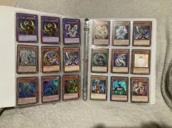 Vintage Yugioh Collection Lot of 80+ cards Binder 1st Edition 1996 Yu-gi-oh Tcg - Image 1