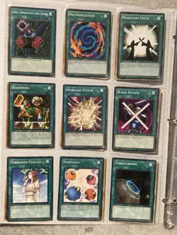 Vintage Yugioh Collection Lot of 80+ cards Binder 1st Edition 1996 Yu-gi-oh Tcg - Image 3
