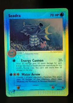Pokemon TCG Seadra Dragon Reverse Holo Card 39/97 EX Dragon - Image 2