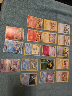 Lot Of 18 Pokemon Card Eeveelutions See Phots And Description - Image 2